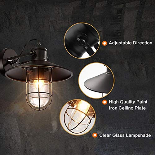 Vintage Lampada da parete, Annstory Creative