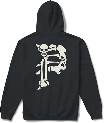 Primitive Skateboarding Mens Hoodie, Heavyweight Hood, Graphic Design