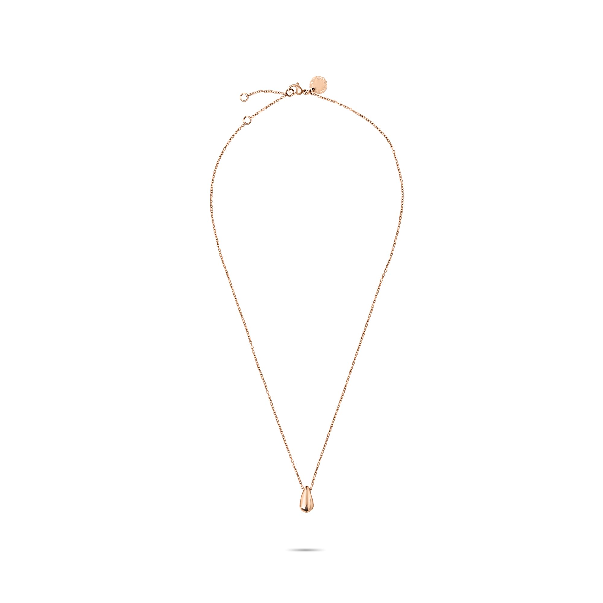 LIEBESKIND BERLIN Damen Tropfen Schmuck – Edelstahl-Ohrringe und Kette mit angesagter Tropfenform - modern & zeitlos