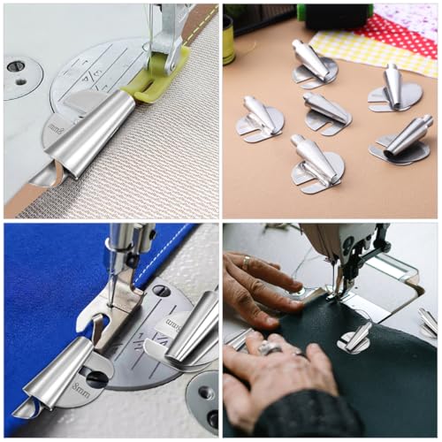 3 Pies de Prensatelas para Dobladillo de Acero Inoxidable miniatura 6