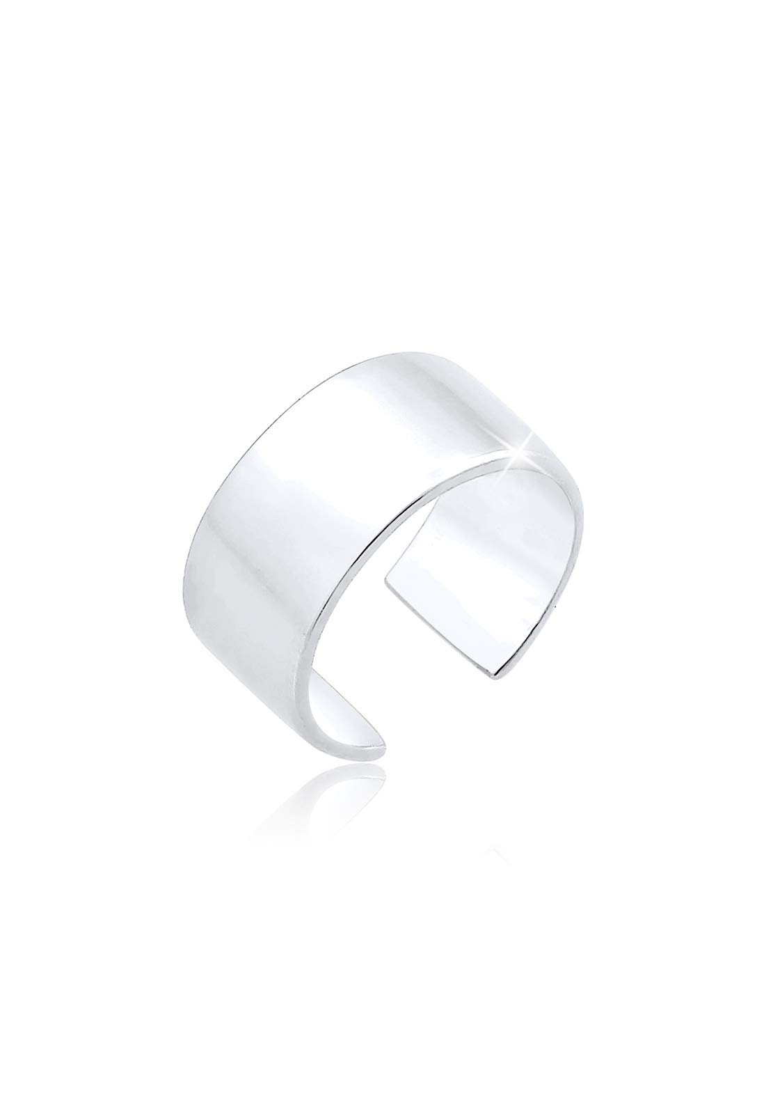 Elli Women's Earring Ear Cuff Basic Blogger Minimal Trend Basic in 925 Sterling Silver