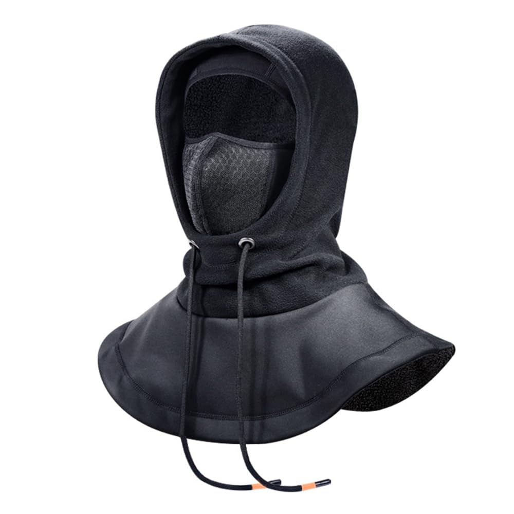 Balaclava Ski Mask Breathable Face Mask with PM2 5 Filter Chip Warm Windproof Cold Weather Gear for Skiing