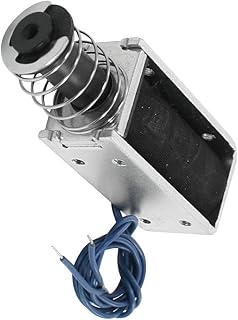 Aexit DC 12V Electromechanical Products 5mm 560g 1.2lb Push Pull Intermittent Solenoids Electromagnet Solenoid