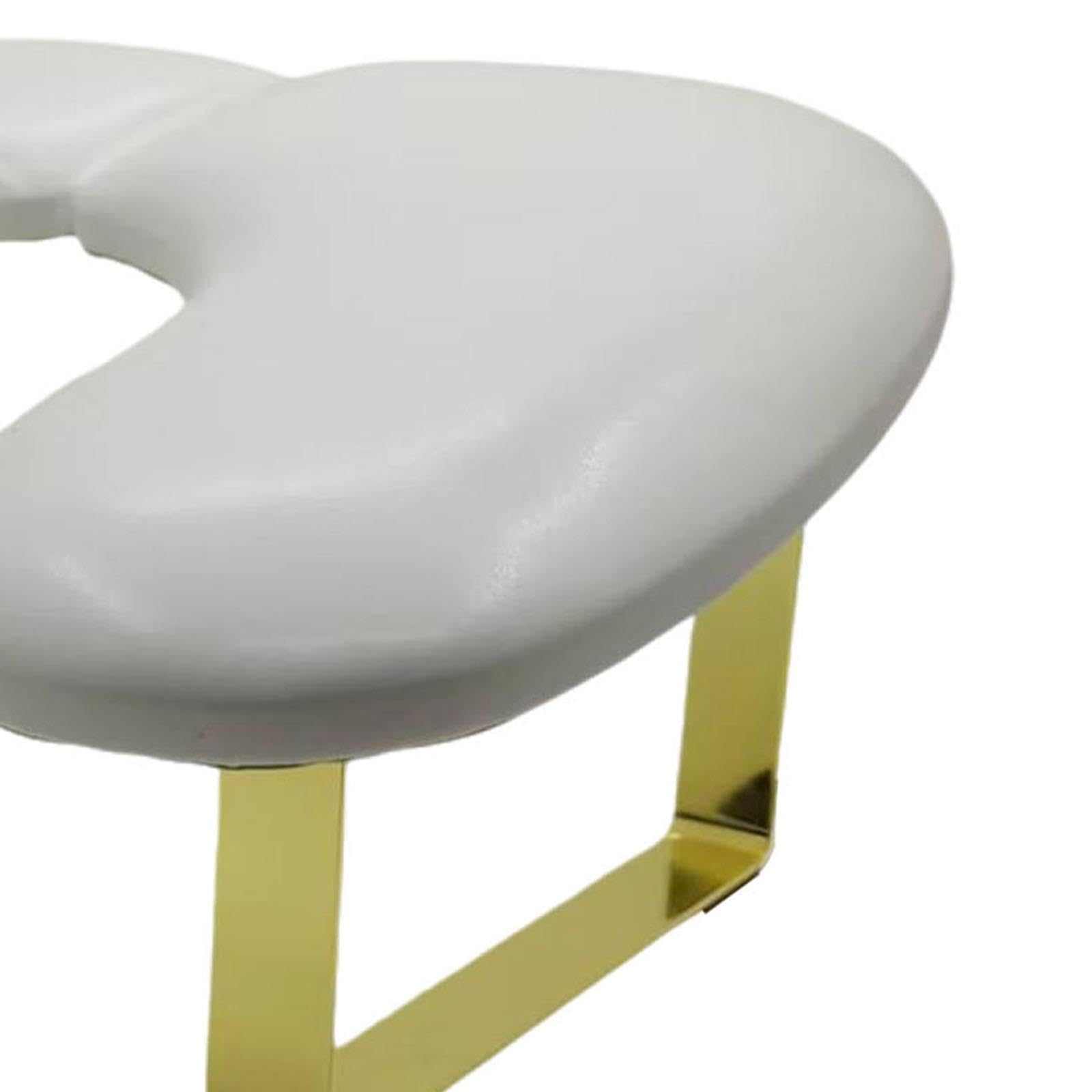 Reposabrazos para Uñas, Suave Y Cómodo, Alfombrilla para Mesa de Manicura, Accesorios para Arte de Uñas, Cojín Reposamanos para Salón, Inclinación de, Blanco