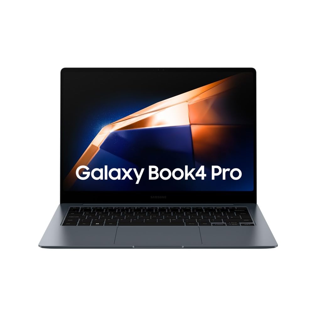 Samsung Galaxy Book4 Pro, Ordenador Portátil Ultrafino 14" HDR, Táctil, Intel Core Ultra 5-​125H, 16GB RAM, 512GB SSD, Intel ARC Graphics, Windows 11 Home, Gris Moonstone, Teclado QWERTY Español