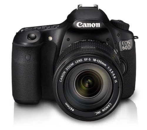 Canon EOS 60D Digital SLR Camera (Inc EF-S 18-135mm f/3.5-5.6 IS Lens Kit) (Renewed)