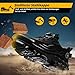 FOGOIN Sicherheitsschuhe Herren S3 Explorer 3.0 Sportliche Arbeitsschuhe Leicht Trends Drehknopf Anti-Smash und Anti-Punktur Arbeit Versicherung Schuhe Unisex