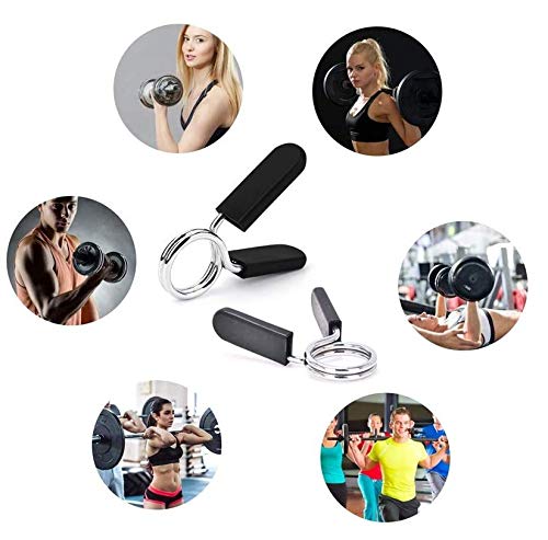 NineSun Clip a Molla per Bilanciere,4PCS 25mm/1