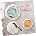 Ipetboom 3pcs Silicone Mixing Bowls for Face Masks Durable Non-toxic Beauty Tool for Diy Skin Care Hairdressing and Ingredient Mixing Small Medium Large