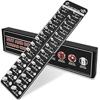 Tester Per Filettature - 34 Misure, Per Viti Metriche E Standard, Con 8 Punte Trapano - Foto 8