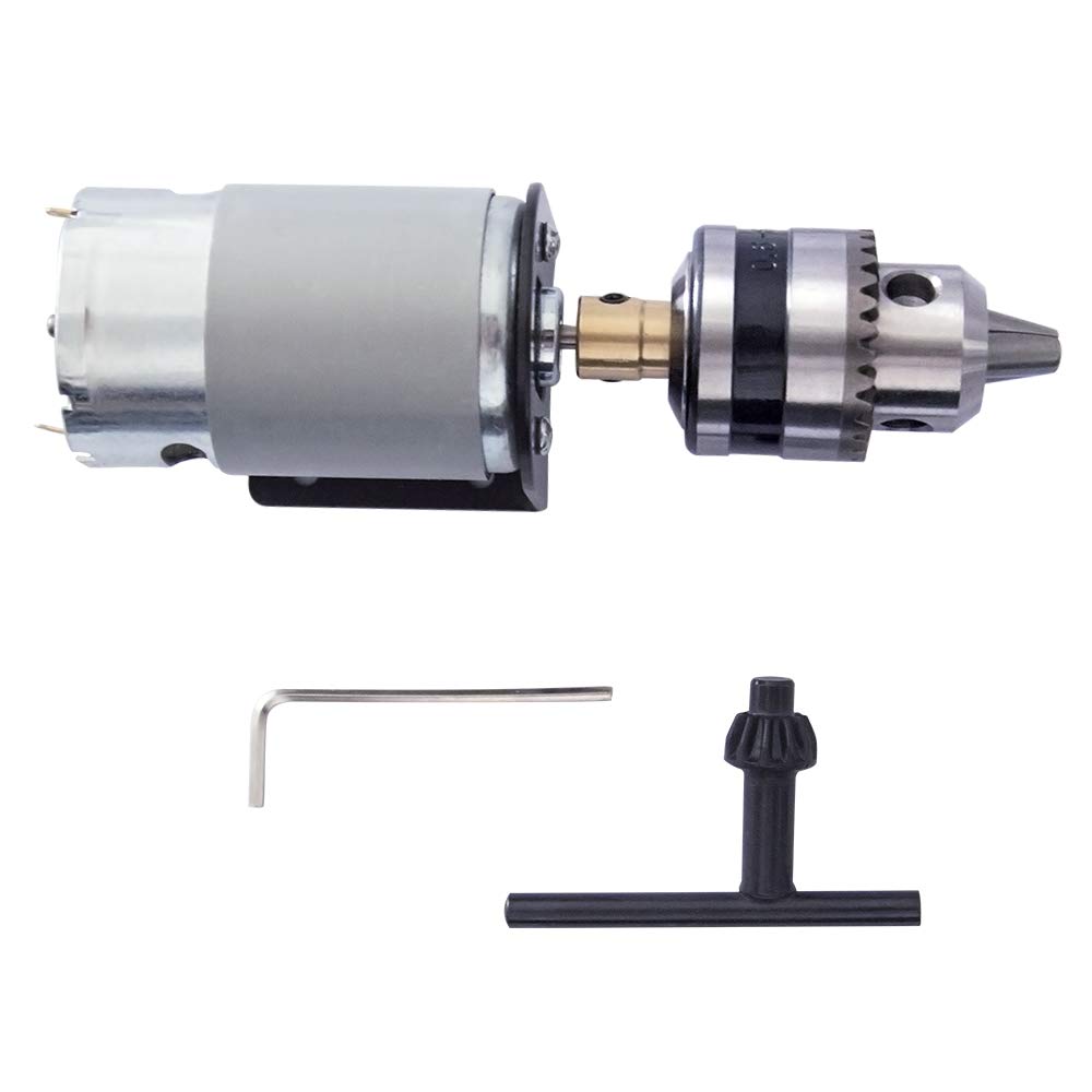 BEMONOC DC 12V Lathe Press 550 Motor 