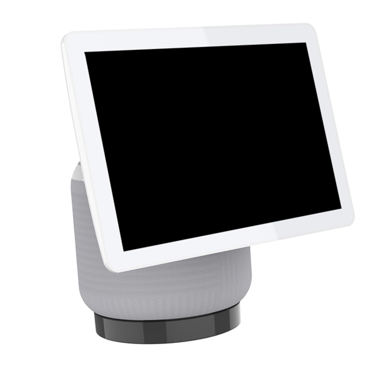 DOITOOL 2pcs Iron Material Speaker Holder 10 Desktop Cord Organizer Bracket Swivel Brackets Practical Speaker Accessory