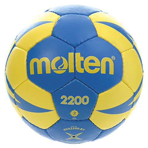 Molten Damen Ball H2X2200-BY, Blau/Gelb, 2