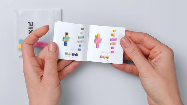 Amazon.com: PIXIO Surprise - Tiny Magnetic Blocks Building Toy in