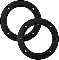 Vista 8 de 2 anillos espaciadores universales de madera MDF de 6.5 pulgadas