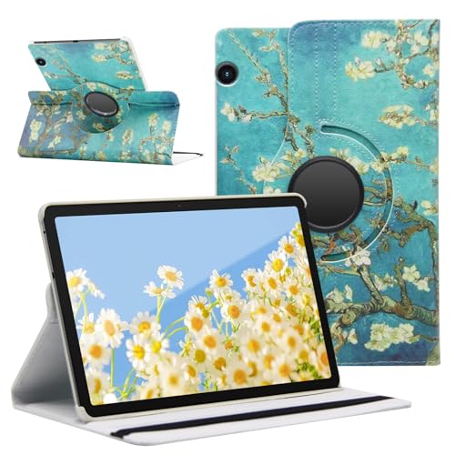 SWEIMEN Giratoria Funda para Huawei MediaPad T5 10 Tableta, Giratoria 360 Grados Cover, Función Soporte Case