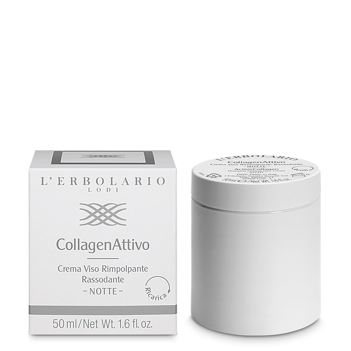 L’Erbolario CollagenAttivo – Ricarica Crema Notte Viso Rimpolpante E Rassodante, 50 Ml - 4