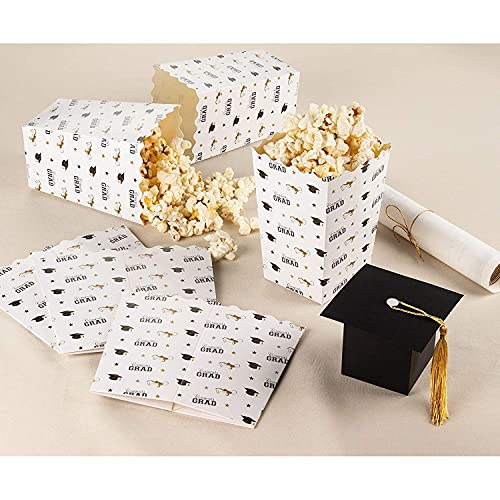 Juvale Small Popcorn Party Favor Boxes for 2023 Graduation Decor (3.3 x 5.5 In, 100 Pack) - Thumbnail 2