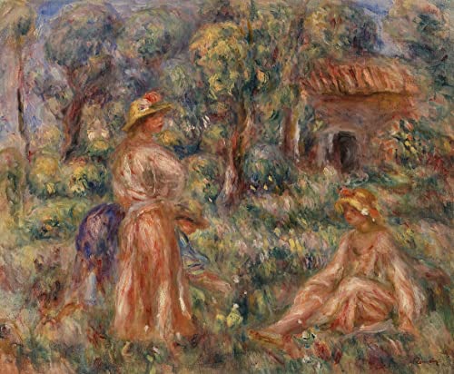 Impression d'art Renoir Filles dans un paysage pour sublimer un mur vide