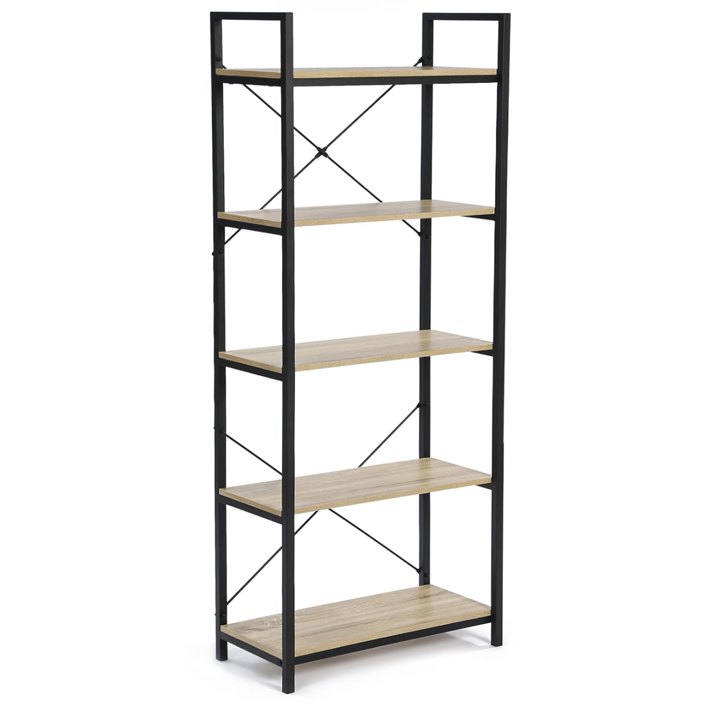 IDMarket - Etagère 5 Niveaux Detroit Design Industriel 170 cm