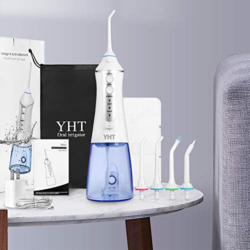 image for YHT Power Cordless Dental Flossers, Portable Rechargeable Dental Oral 
