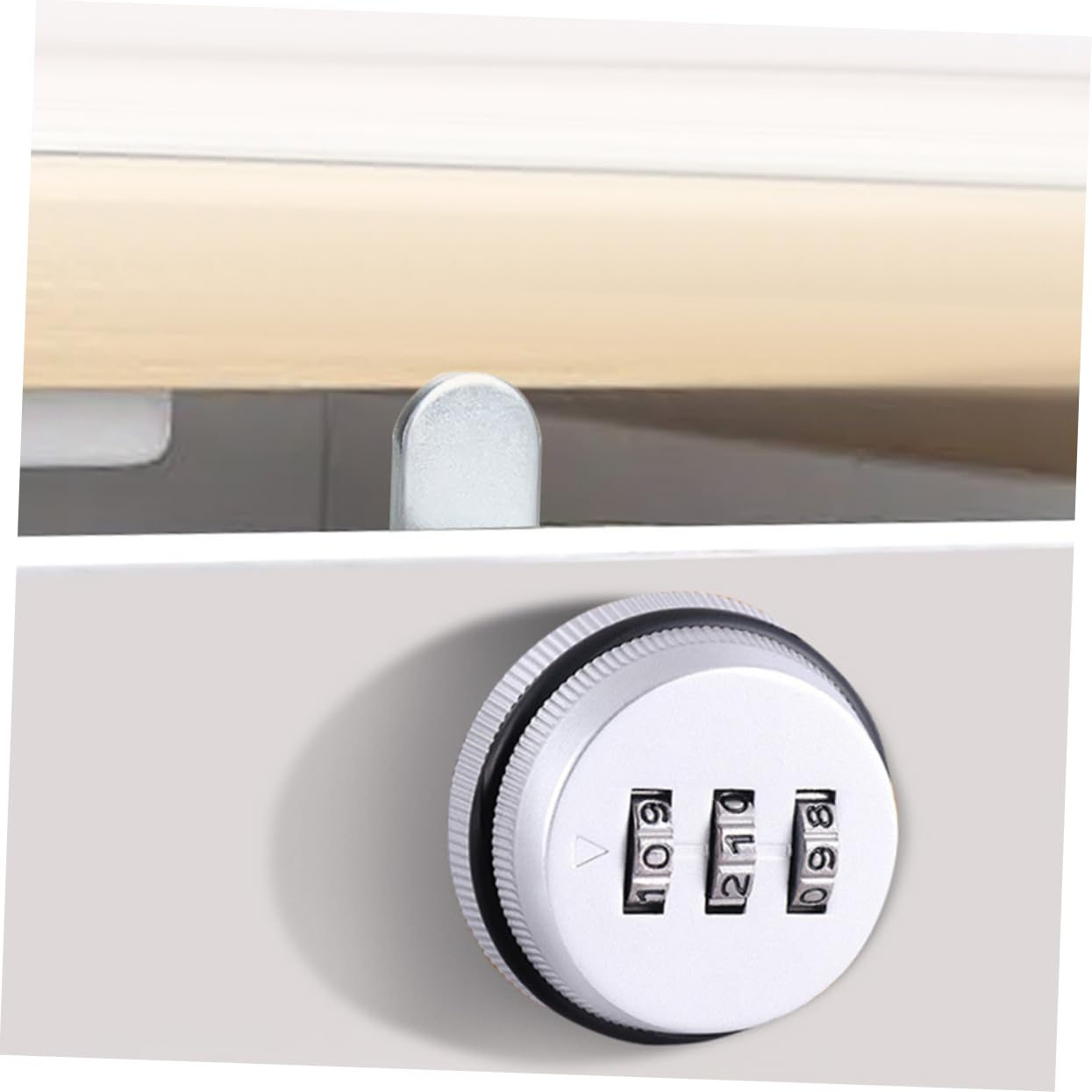Tofficu 5 Pezzi Serratura con Combinazione per Armadietti e Sicurezza Password per Oggetti Design Elegante e Versatile