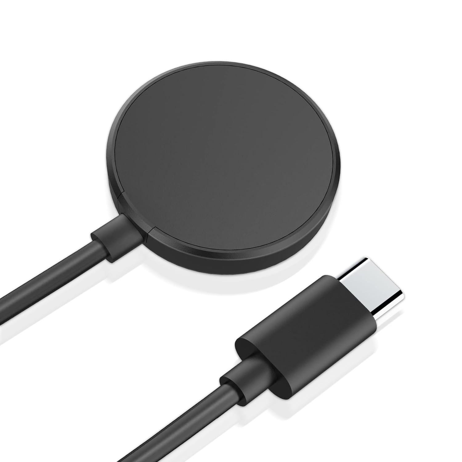USB-C-Ladegerät für Samsung Watch-Ladegerät, kompatibel mit Samsung Galaxy Watch 7/6/6 Classic/5/5 Pro/4/4 Classic/3/Active/Active, magnetisches kabelloses Ladekabel für Classic/3 /Active/Active