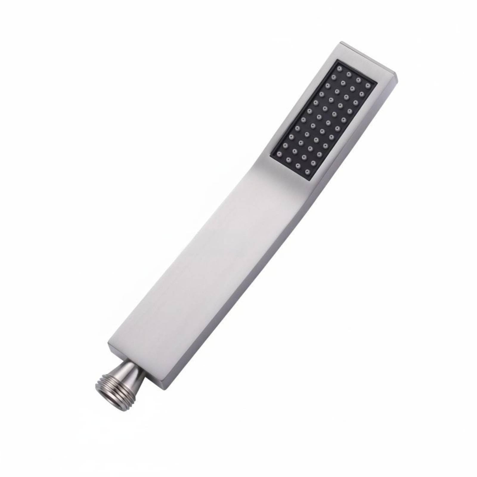 F Fityle Cabezal de Ducha de Cobre Teleducha Rociador Difusor Fabricado en Latón Sólido para Uso Diario con Rosca G1/2 y Boquillas Suaves Que Evitan, Brushed