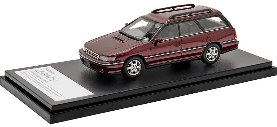 Hi Story 1/43 Subaru Legacy Touring Wagon GT (1992) Dark Red Mica