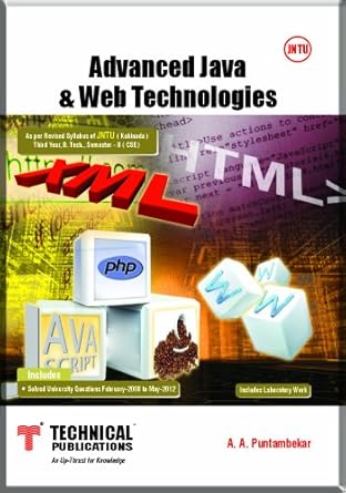 Advanced Java & Web Technologies : Amazon.in: Books