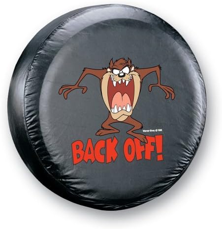 Plasticolor 000797R01 Taz Tazmanian Devil Back Off! Spare Tire Cover