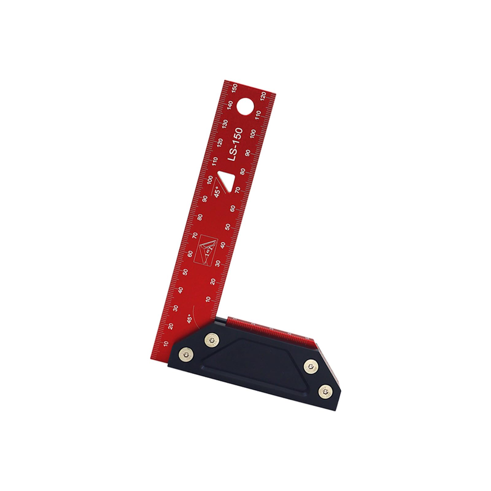 Apglsxy Durability Wide Base Measuring Tool Framing Square With Clear Scale For Woodworking And Interior Decoration Tasks Accurate Woodworking L Square