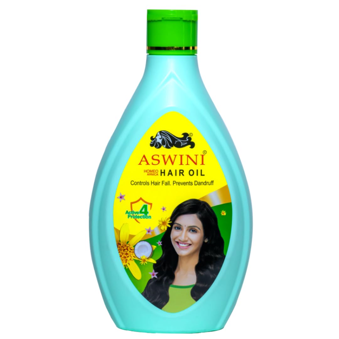 Aswini Hair Oil - Helps in Stopping Hair Fall & Dandruff-180 ml