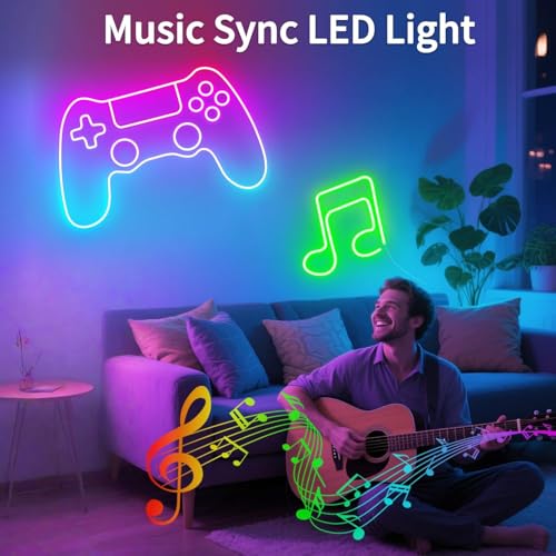Tira de luces LED neón RGB USB 3 metros miniatura 2
