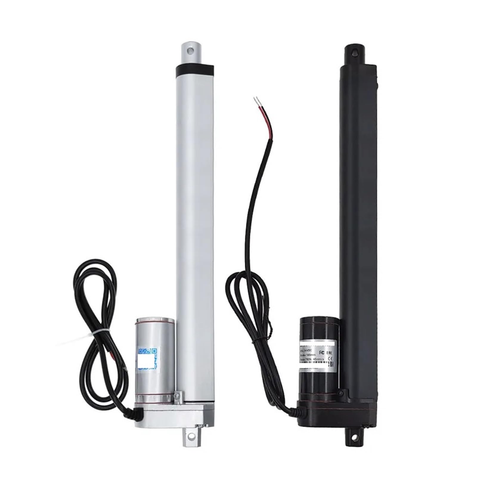 Biały 400 mm 24 V 100N 60 mm s siłownik liniowy rozrusznik elektroniczny 400 mm skok liniowy kontroler ruchu