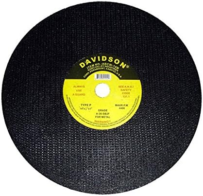 Cut-Off Wheel for Metal 14 x 1/8 x 1, ABCW-14M, (Pack of 10)