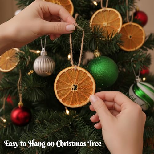 Dried Orange Slices for Crafts 30pcs – Natural Citrus Decor to Instantly Elevate Cozy Seasonal DIY Projects - Image 4