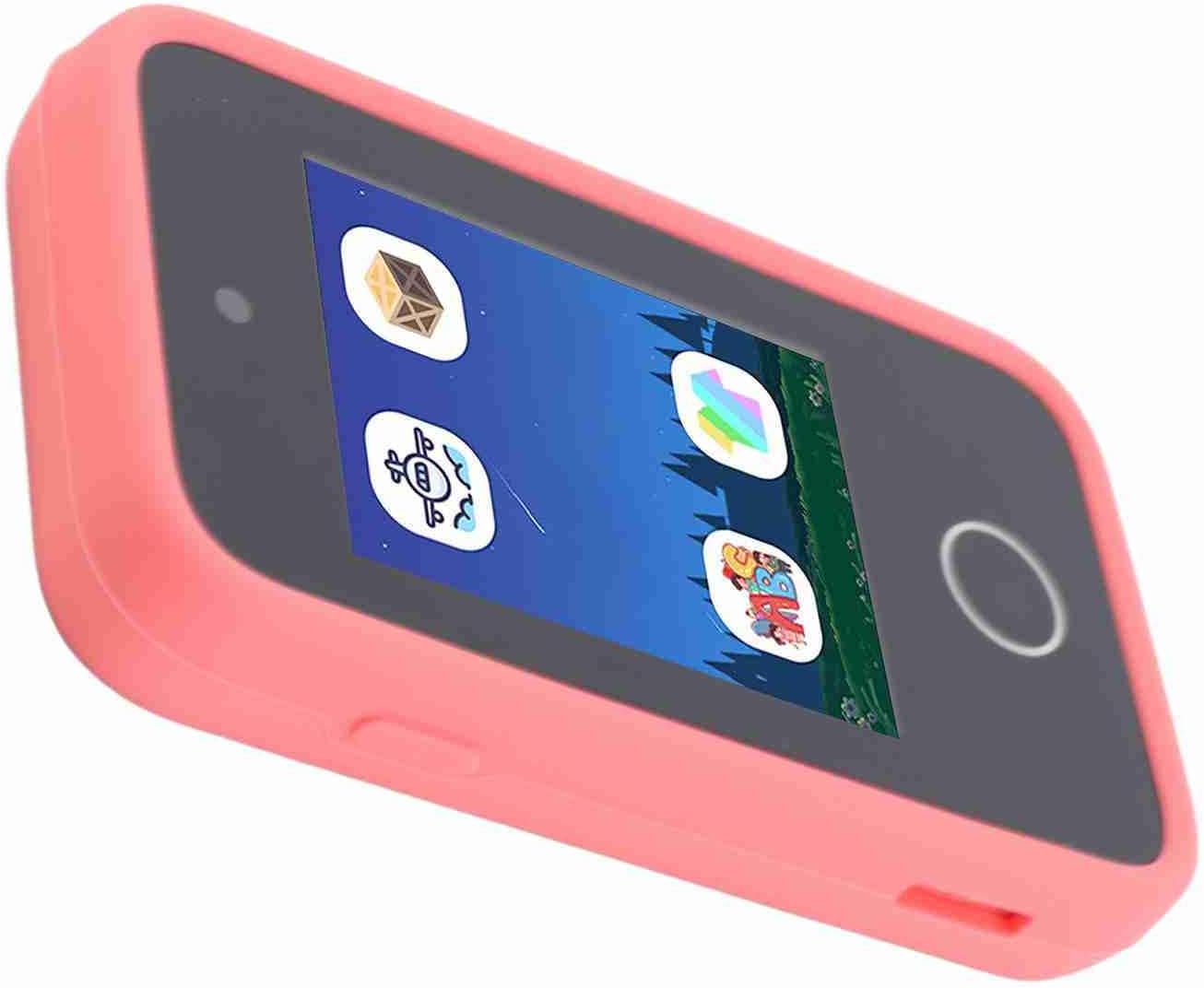 Asixxsix Kids Smart Phone, Dual Camera 2.8 Inch IPS Touchscreen Toddler Phone Toy with MP3 Player Multifunctional Features for 3 4 5 6 7 Year Old Boys