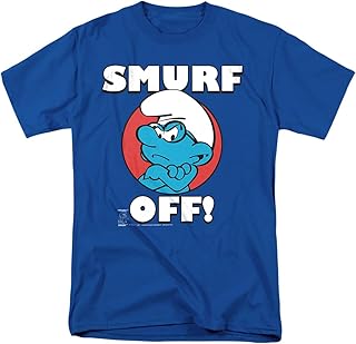 Pop Culture - Camiseta unisex para adultos con frase y cita, Los Pitufos, X-Large