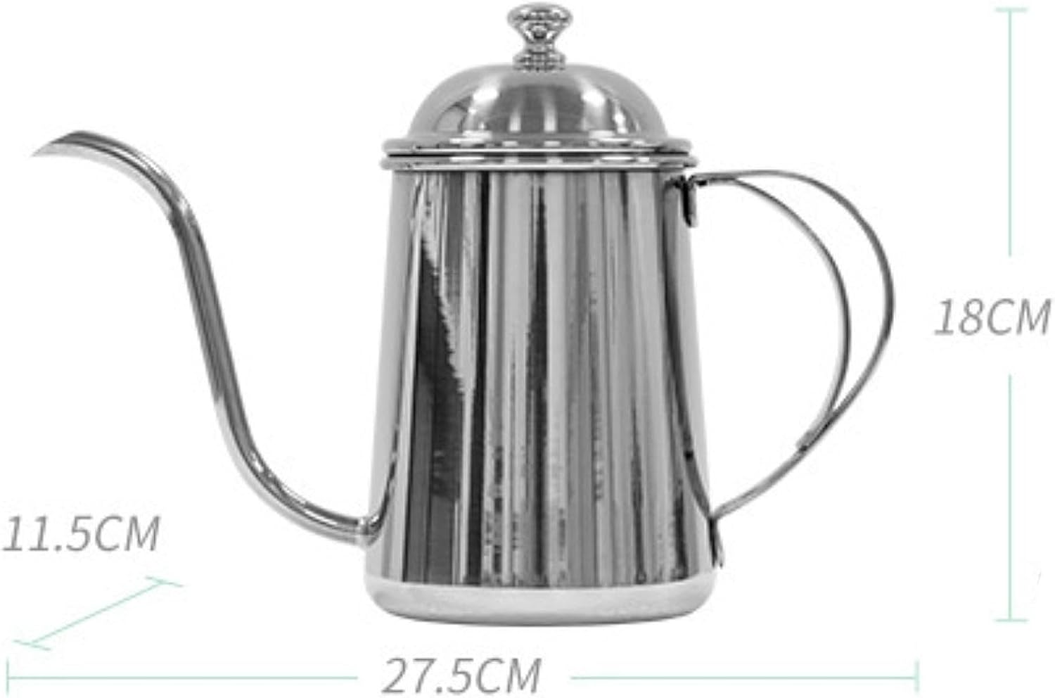Coffee Pouring Kettle Manual Drip Coffee Pot Lightweight Tea Jug for Office Use, 950ml