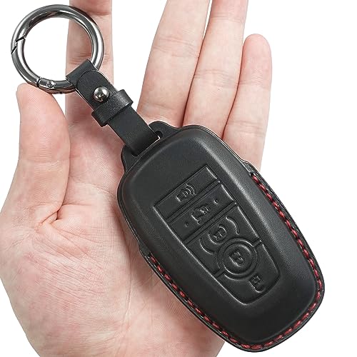 Coque de clé en cuir pour Ford l'accessoire idéal pour vos voyages