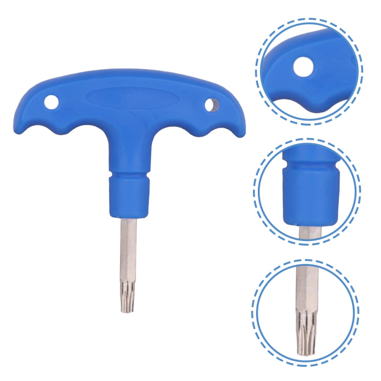 Toyvian 5 Sätze Golf Wrench T Form Tragbarer Schraubenschlüssel Für Golfschläger Reparatur Universelles Werkzeug Für Golfer Hochwertiges Und Langlebiges Golfzubehör 2 Stücke * 5