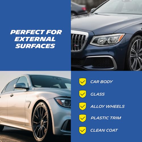 Image of MICHELIN Car Shampoo 500ml | pH Balanced & Super Concentrated Formula for Bucket & Foam Cannon Wash | High Foam for Deep Cleaning | Removes Tough Dirt & Grime | Gentle on Paint & Clear Coat