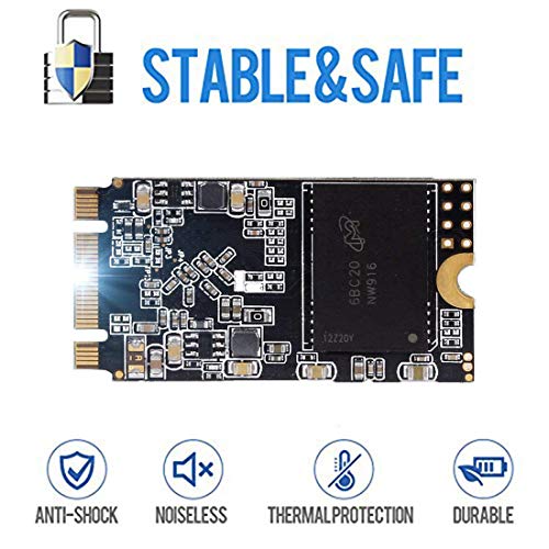 Image of SSD SATA M.2 2242 500GB Dogfish Ngff Internal Solid State Drive High Performance Hard Drive for Desktop Laptop SATA III 6Gb /s Includes SSD 60GB 120GB 240GB 250GB 480GB 500GB 1TB (500GB, M.2-2242)