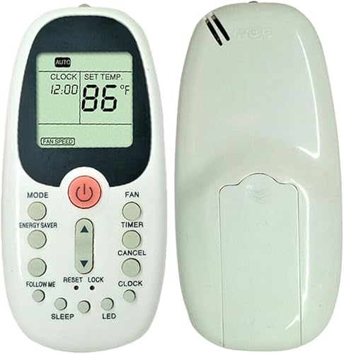 Nuevo control remoto para Arctic King WWK05CR91N WWK06CR91N WWK05CM91N WWK10CR91N WWK12CR91N WWK12CR91N Window Room Air Conditioner Display en