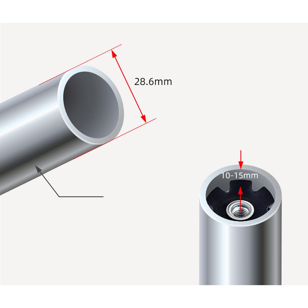 6PCS bicicletta stella dado, bici ahead auricolare forcella anteriore stella dado nucleo forcella bicicletta stertube dadi