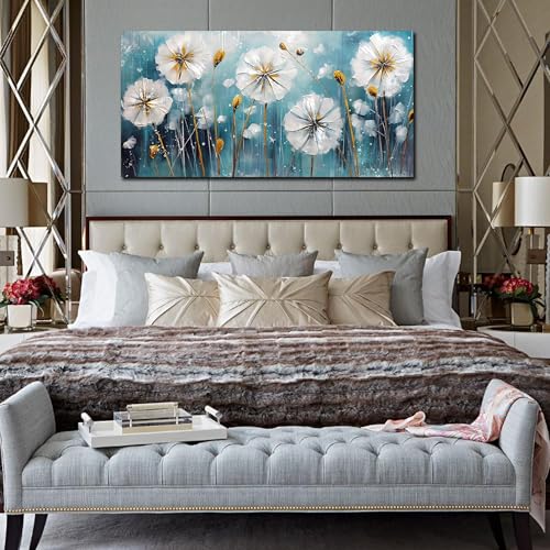 Décoration murale pissenlit pour réchauffer un mur blanc vide - 4