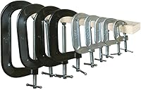 Vista 2 de BESSEY CM50 forjada en caída, abrazadera en C, 5 pulgadas, negro