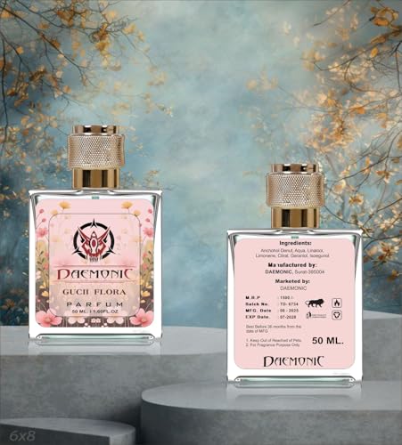 Image of DAEMONIC Unisex Perfect Long-Lasting Fragrance Perfume Luxurious Romantic Perfume With Long-Lasting Fragrance,Alcohol Free & Sensual & Elegant Scent for Special Occasions