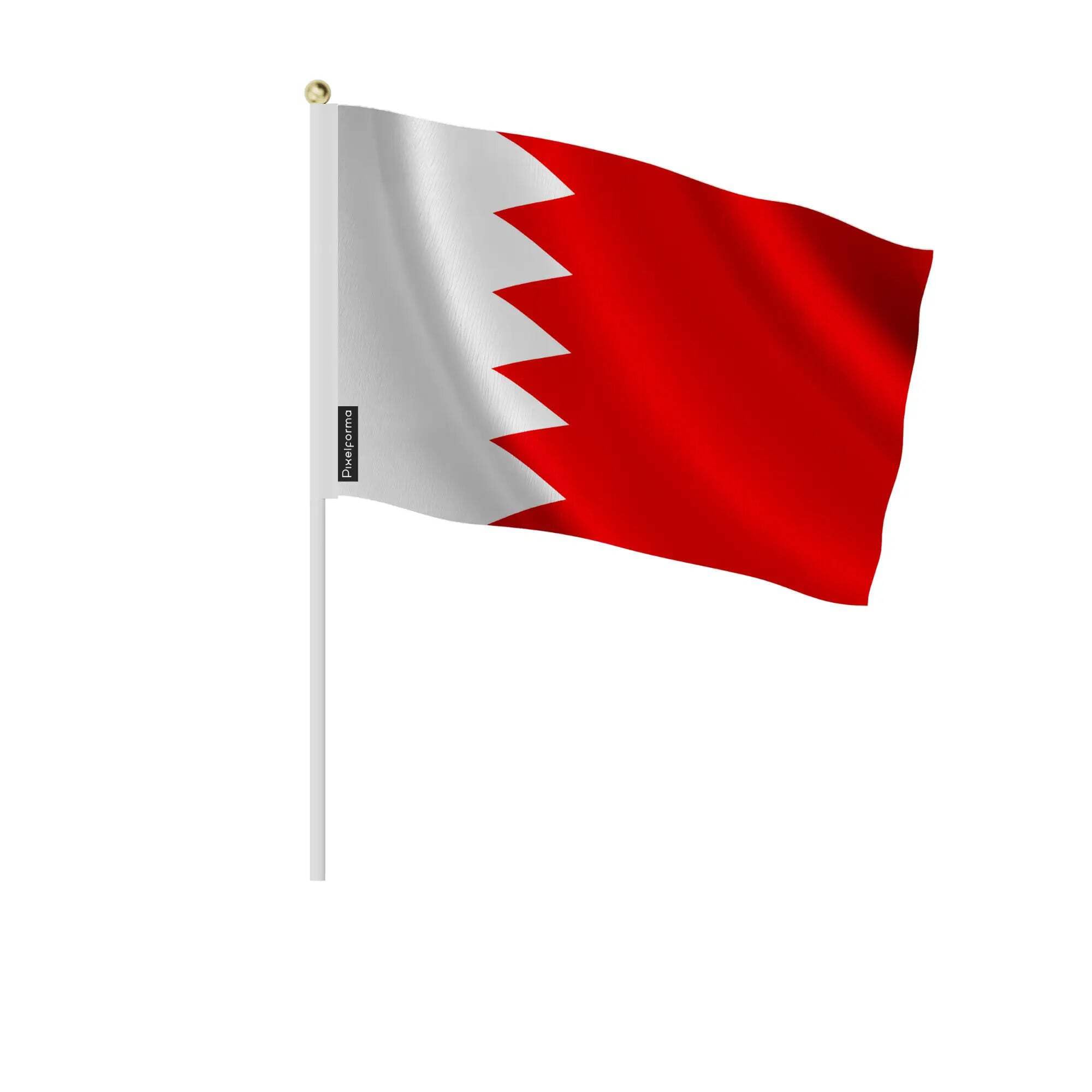 Drapeau Bahreïn 14x21cm 100 pièces petit format décoration de table